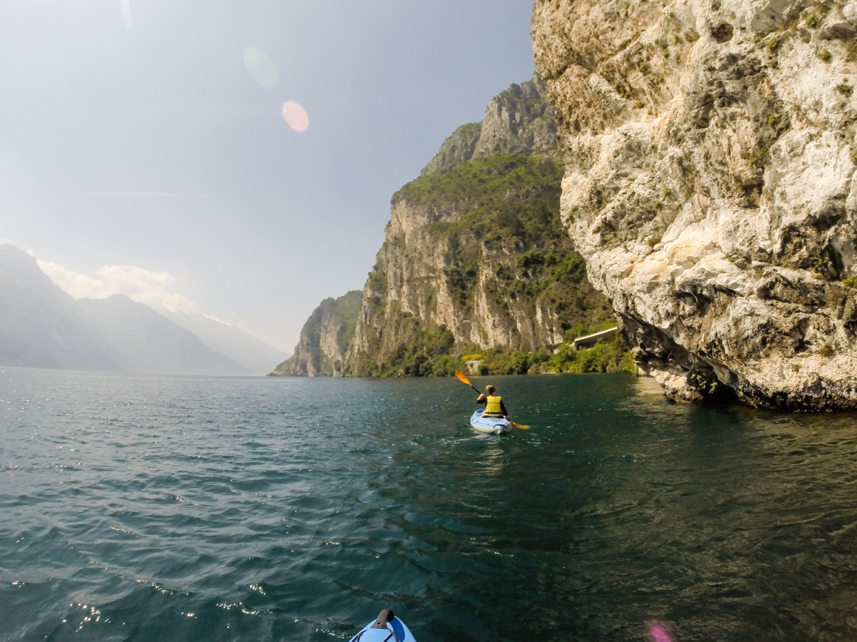 Gardasee Tipps Garda Trentino Kajaktour Westküste