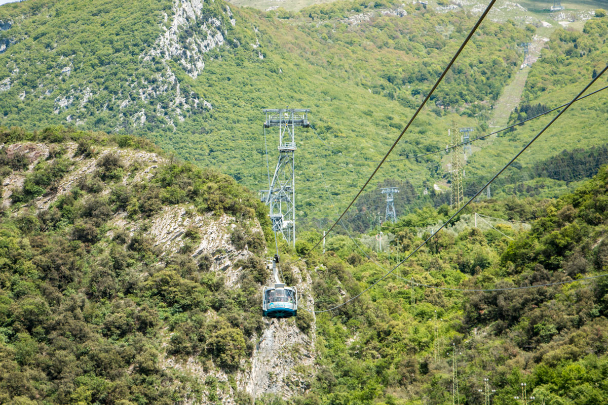Gardasee Tipps Garda Trentino Gondel auf den Monte Baldo