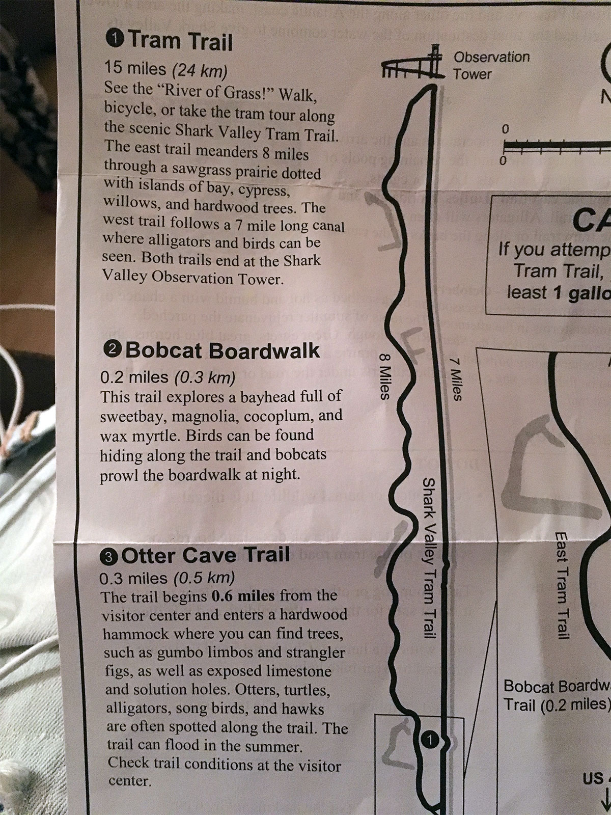 karte-shark-river-valley-everglades-tipps