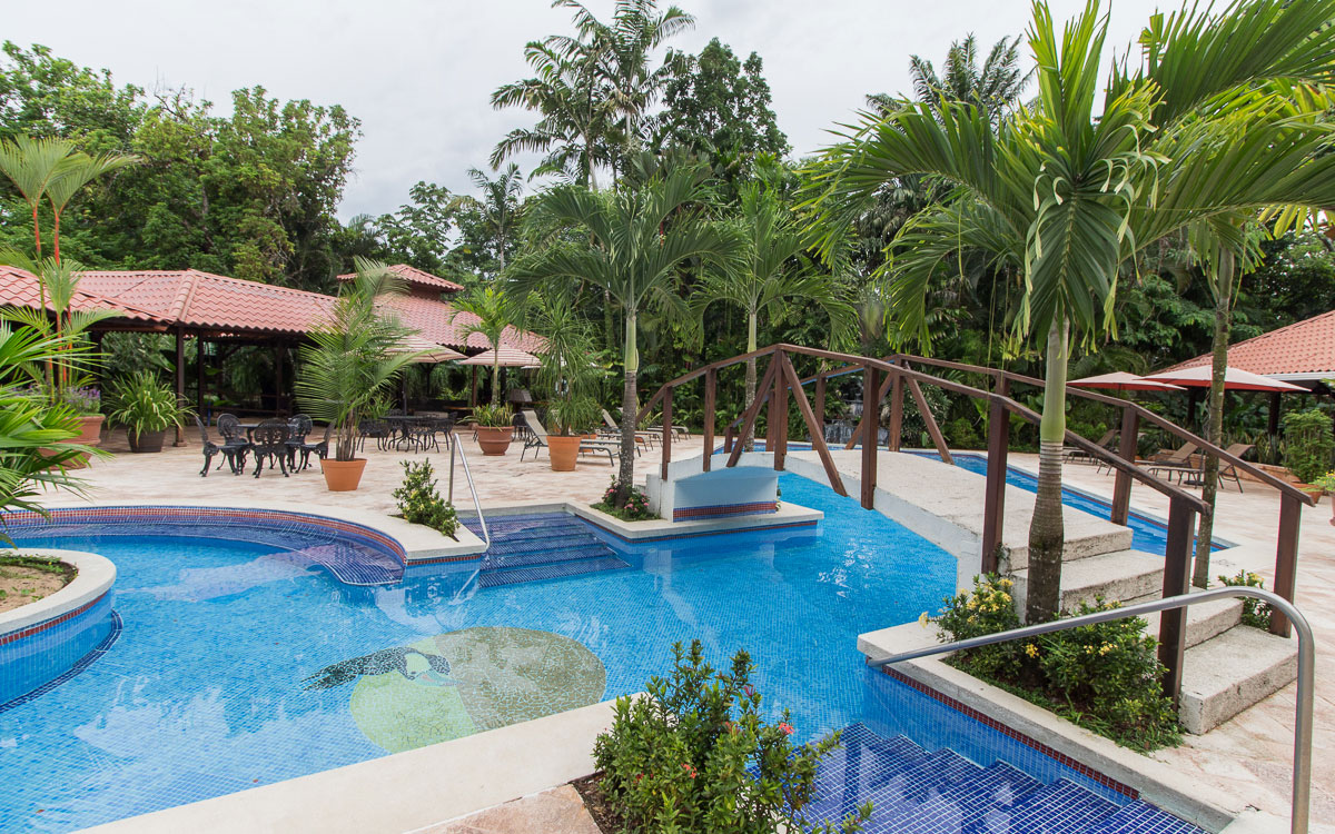 Tortuguero Nationalpark Mawamba Lodge Pool