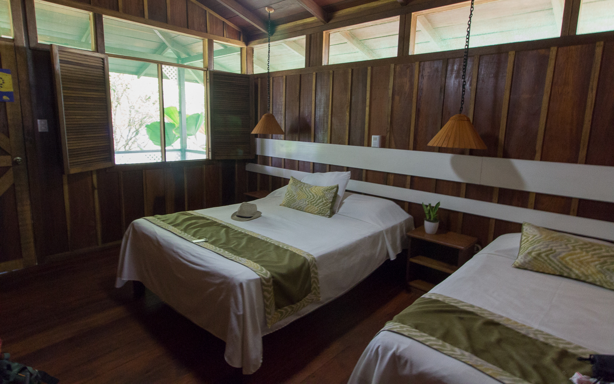 Tortuguero Nationalpark Mawamba Lodge Schlafzimmer