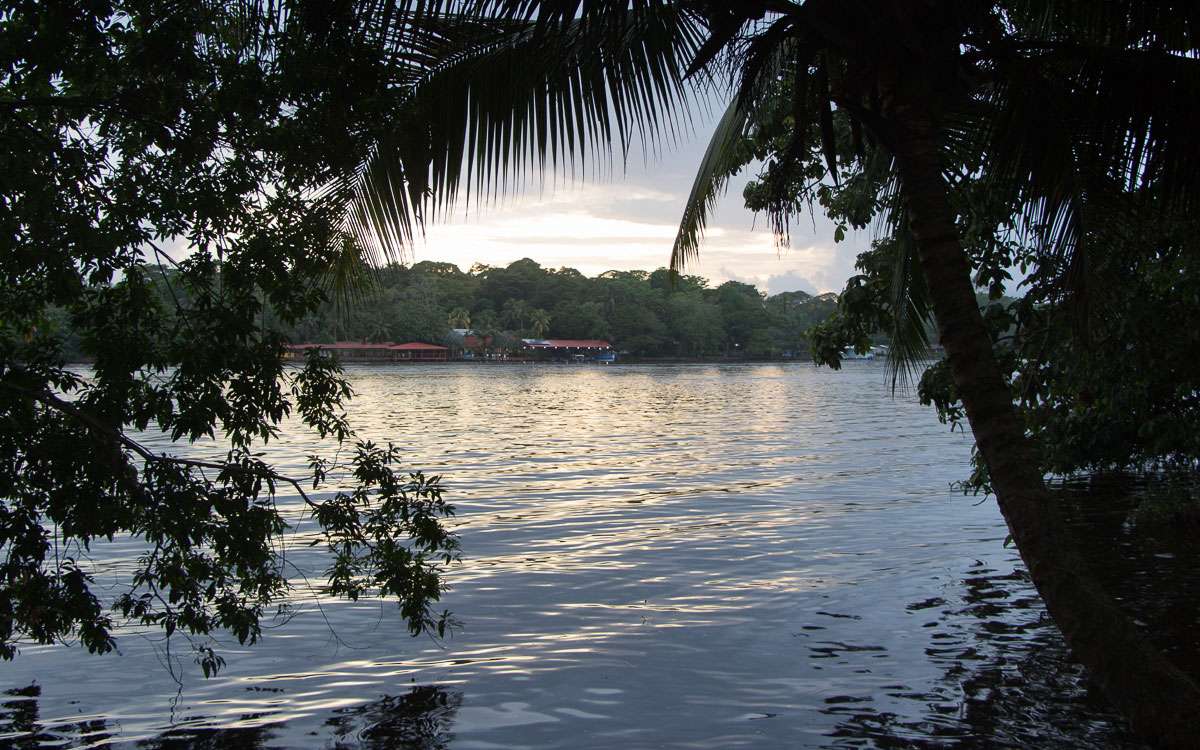 Tortuguero Nationalpark Mawamba Lodge Sonnenuntergang