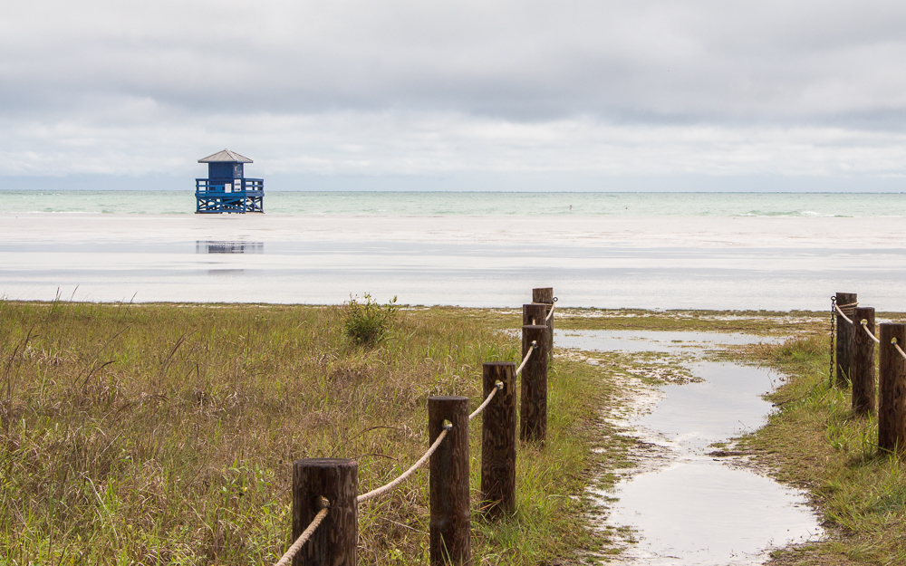 Beste Reisezeit Florida Regentage Gewitter in Sarasota