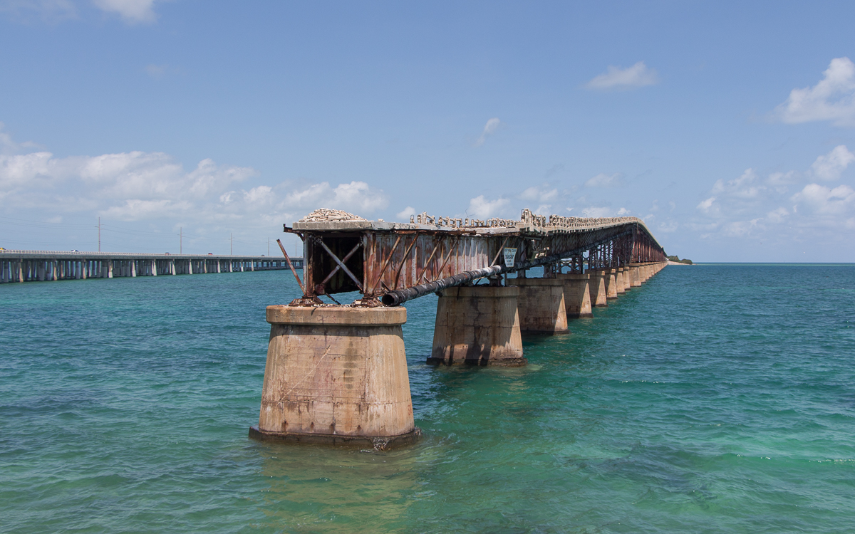 Old Railroad Bridge im Bahia Honda State Park