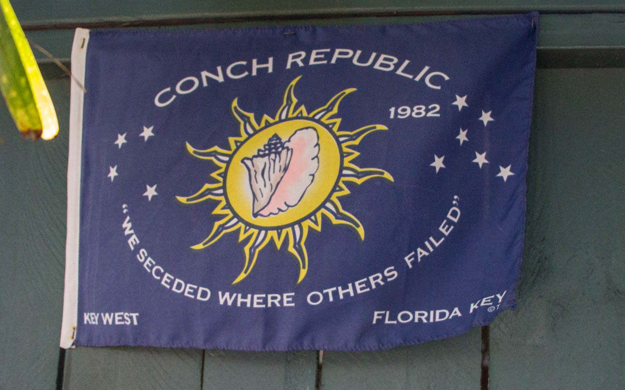 Key West Sehenswürdigkeiten Conch Republic Unabhängig