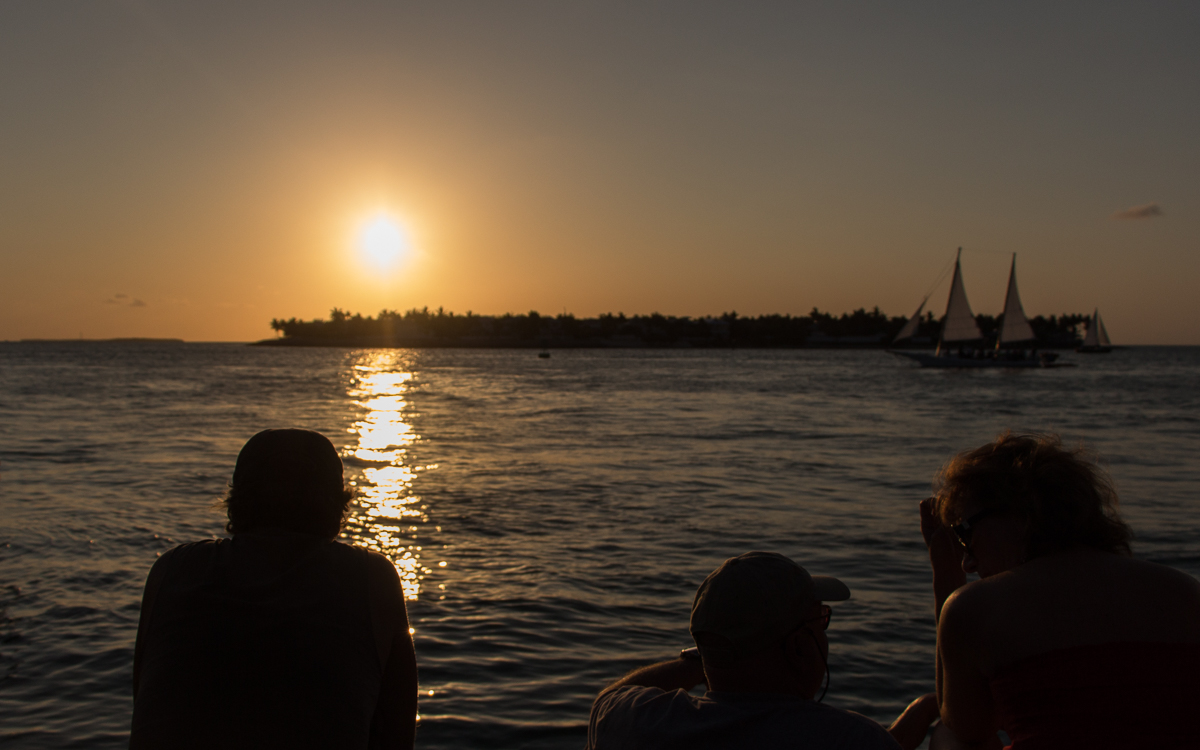 Key West Sehenswürdigkeiten: Sonnenuntergang am Mallory Square