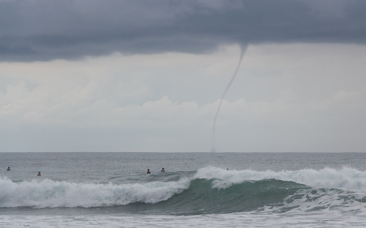 Tornado und Gewitter in Santa Teresa