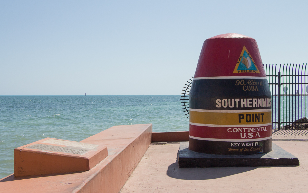 Key West Sehenswürdigkeiten Southernmost Point