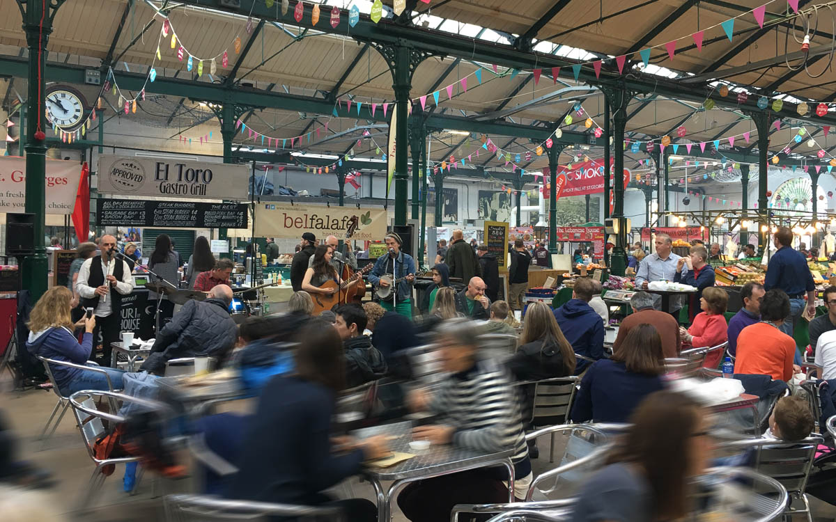 Belfast Sehenswürdigkeiten St Georges Markes Live-Musik