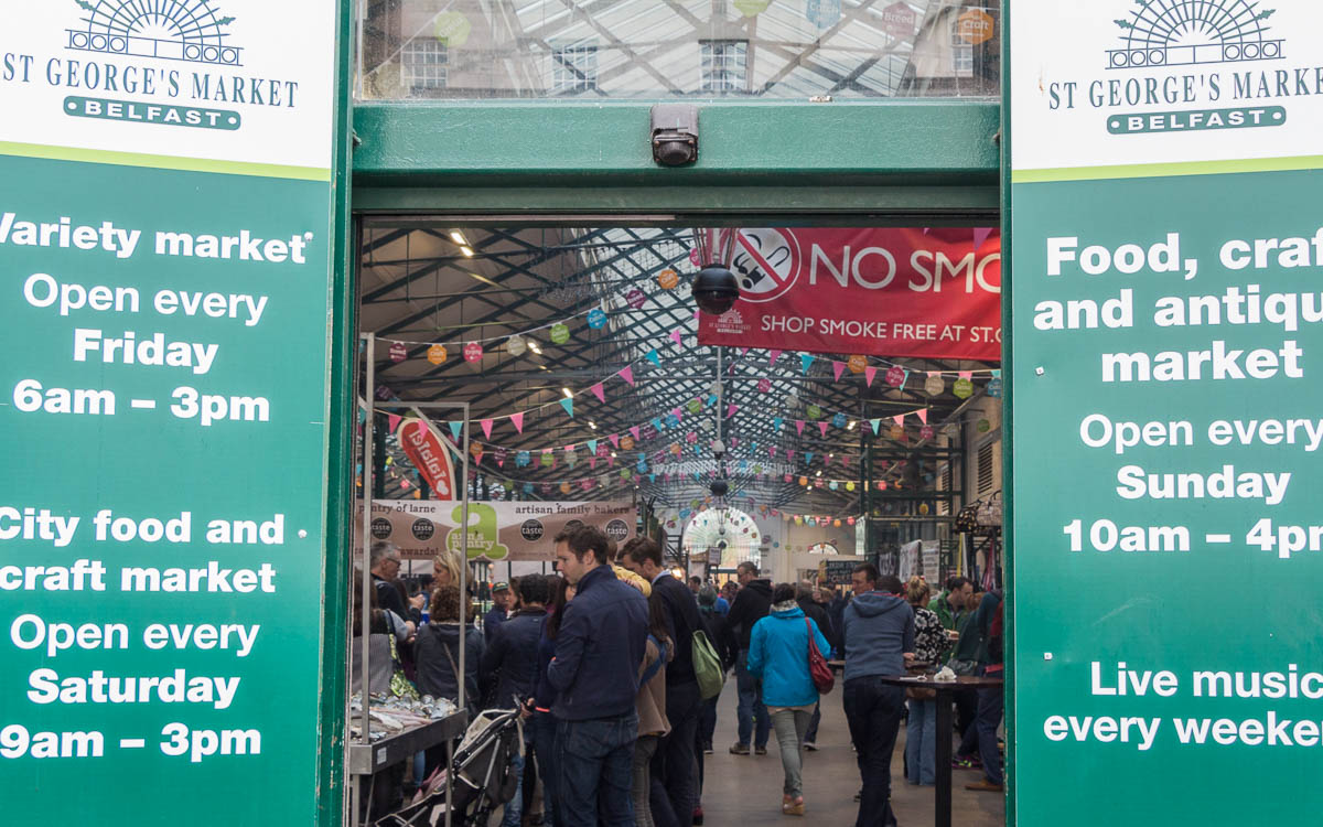 St. Georges Market - Belfast Sehenswüridigkeiten und Tipps