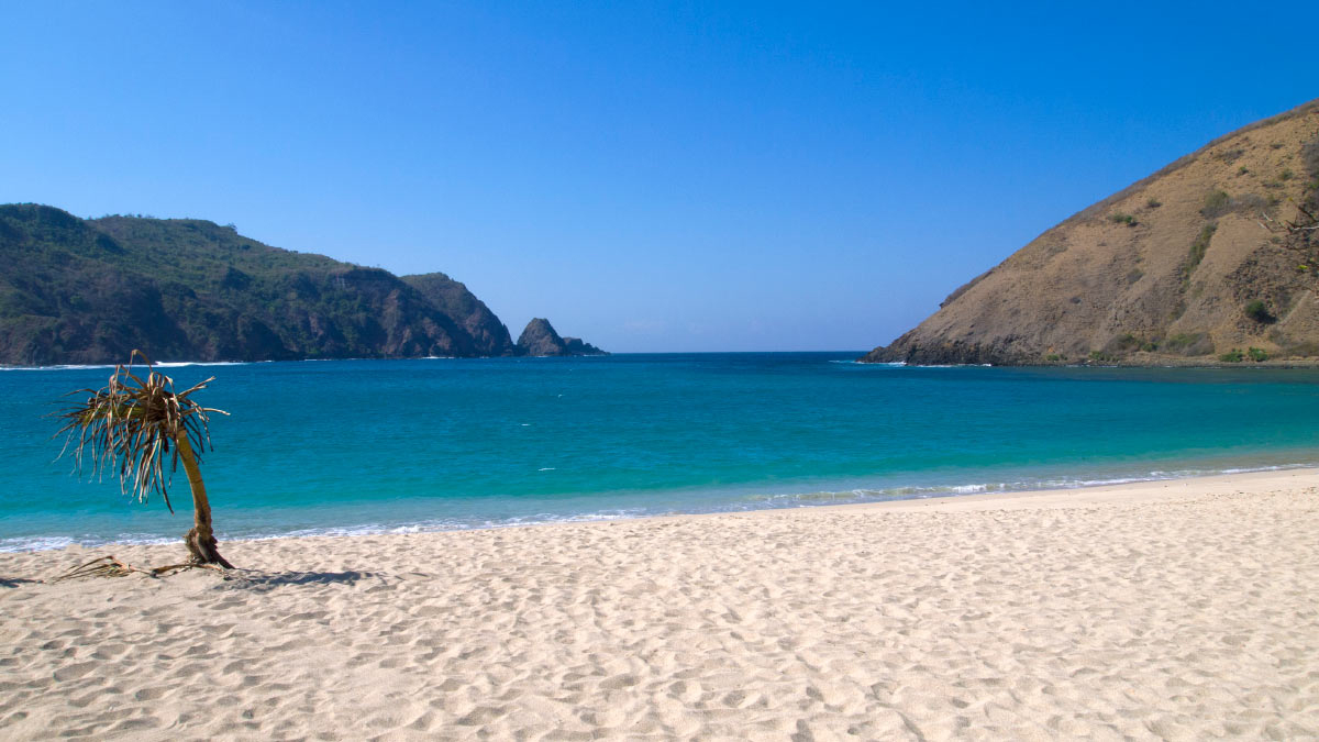 Reisetipps Lombok Indonesien Mawun Beach im Süden