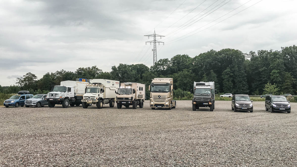 Flotte von Mercedes-Benz - ideal für Outdoor- und Campervan Fans!