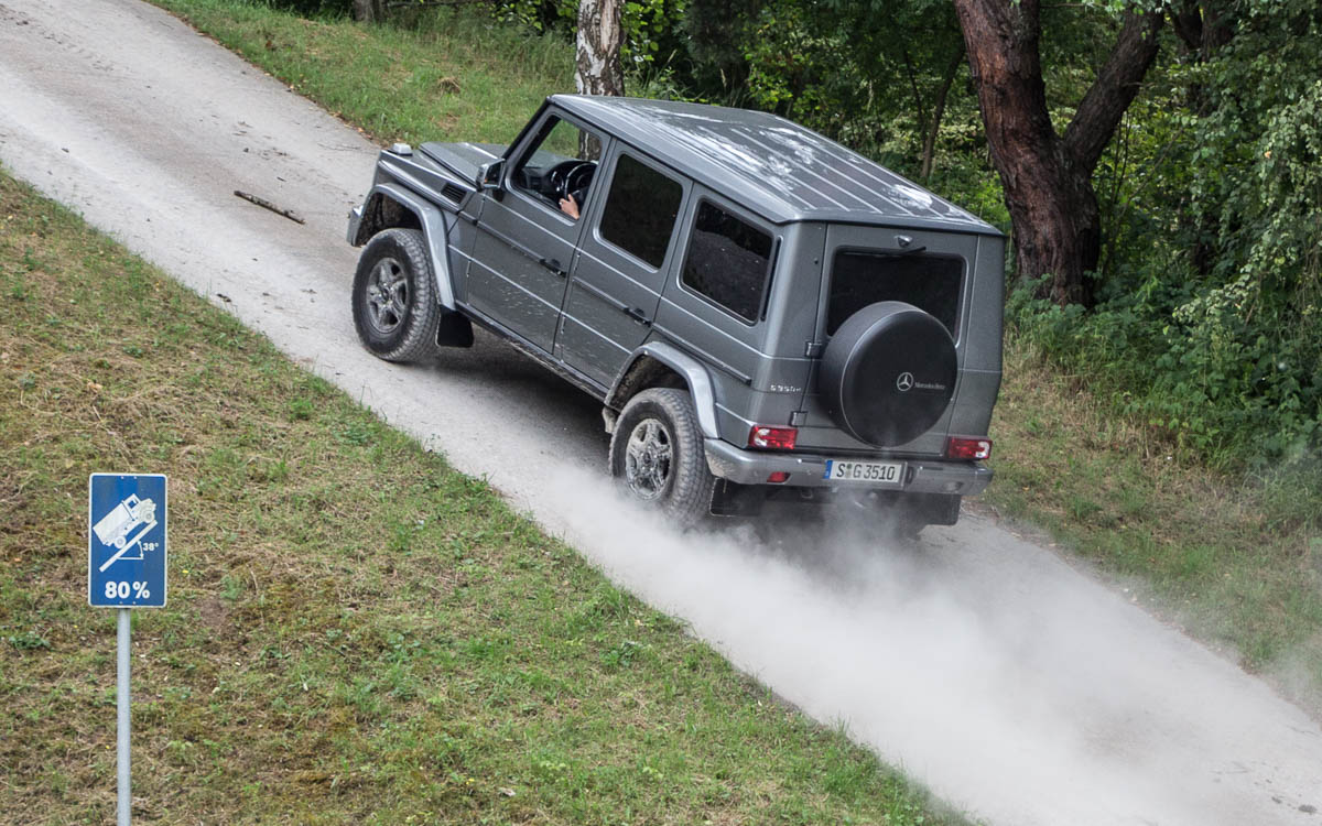 Testgelände Mercedes-Benz Öttigheim G-Klasse