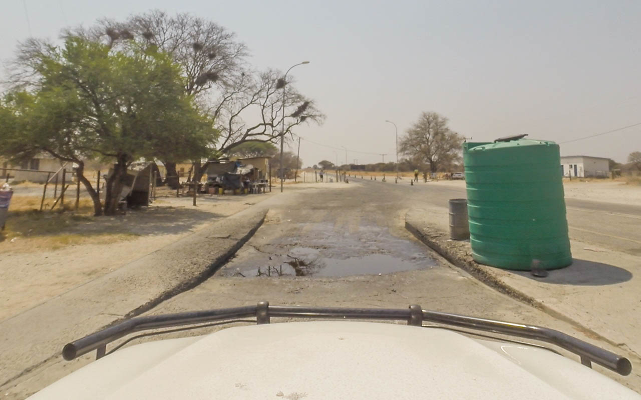 Autofahren Botswana Tipps Veterinärkontrolle
