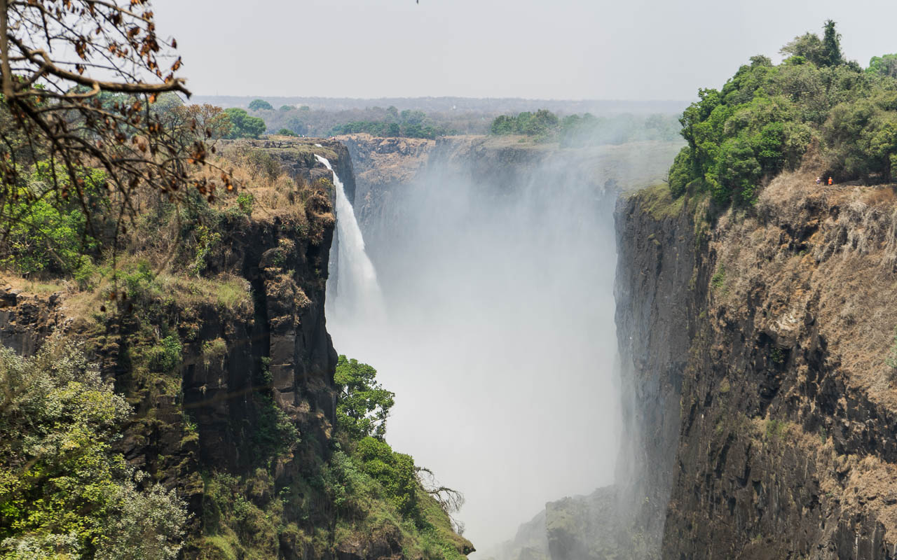 Aussichtspunkt Victoria Falls in Simbabwe