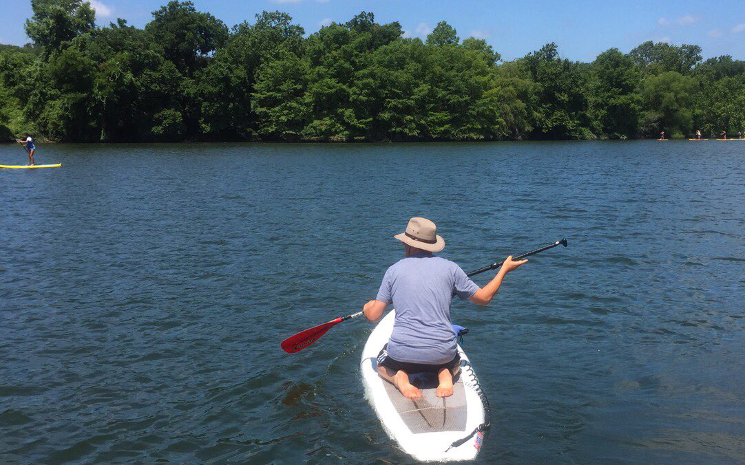 Austin Texas Tipps Stand Up Paddeling Town Lake