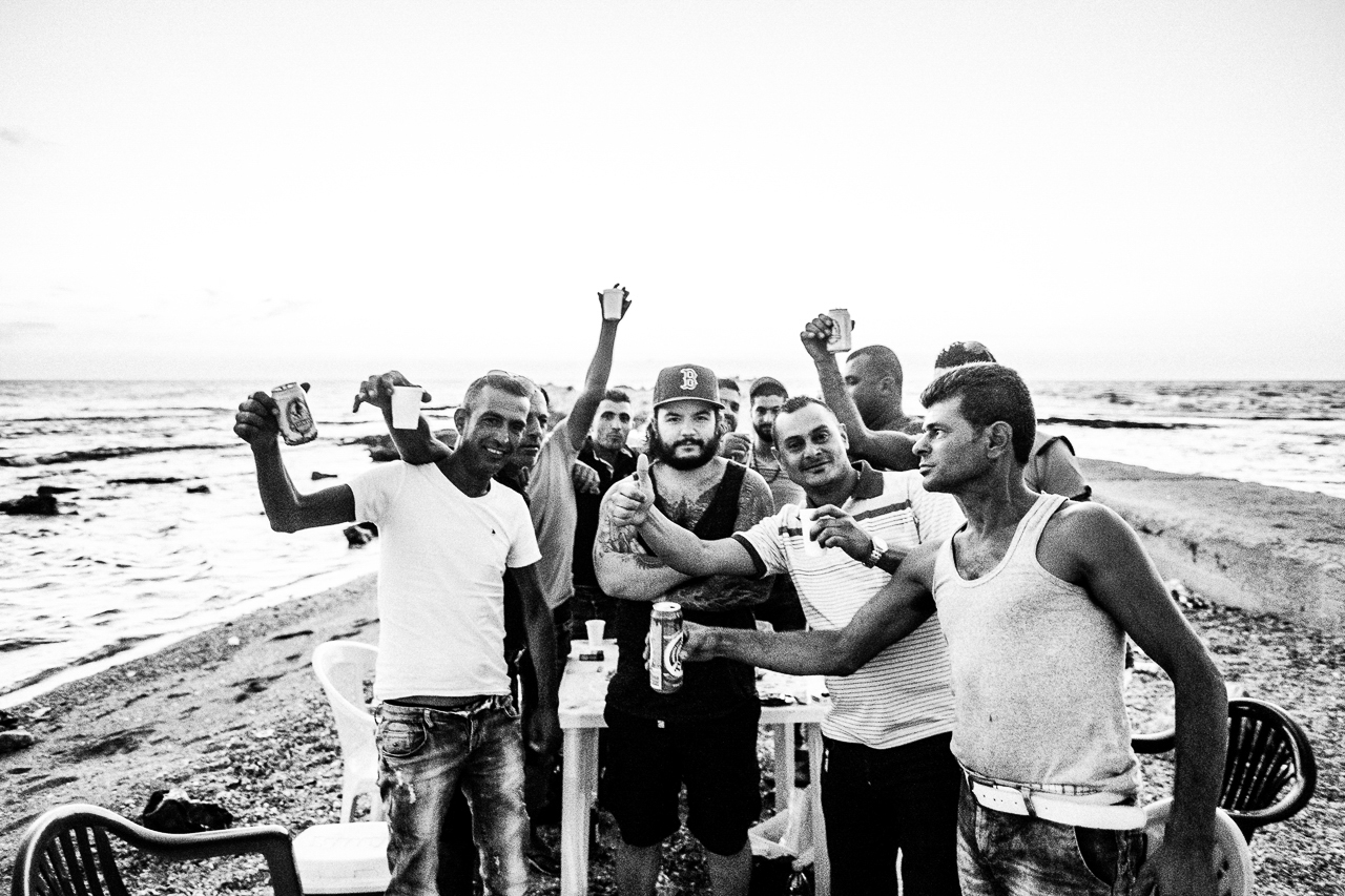 Libanon Strand Freundlichkeit