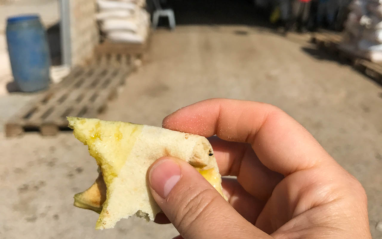 reisebericht-jordanien-rundreise-ajloun-olivenoel-brot