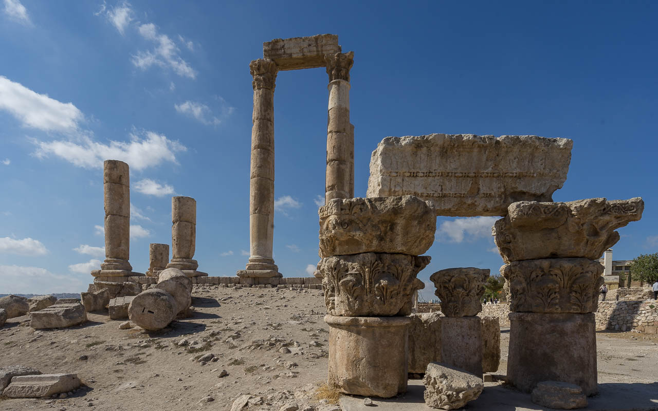Reisebericht Jordanien Rundreise Amman Zitadellenhügel