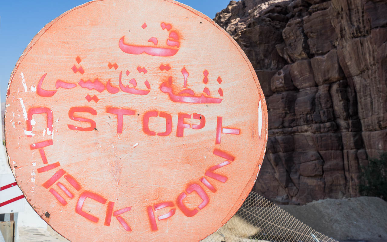 reisebericht jordanien checkpoints totes meer