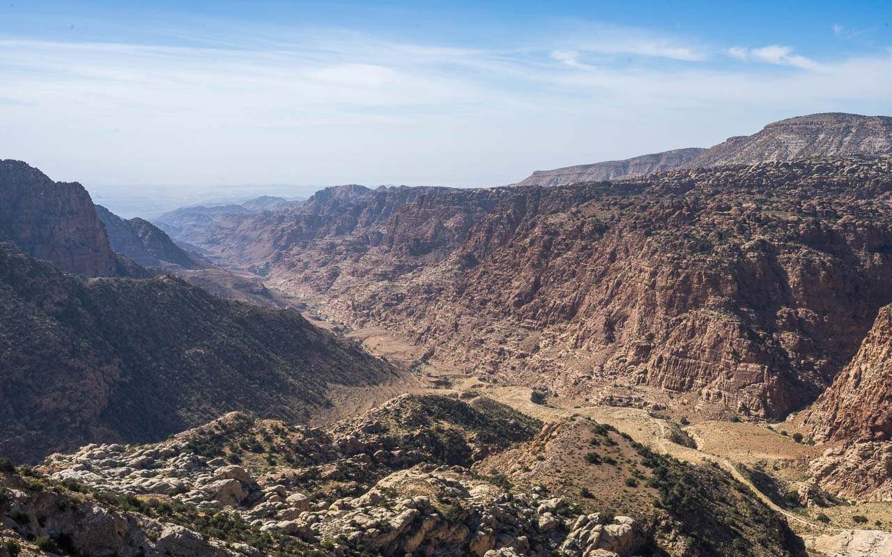reisebericht-jordanien-rundreise-dana-naturreservat-ausblick