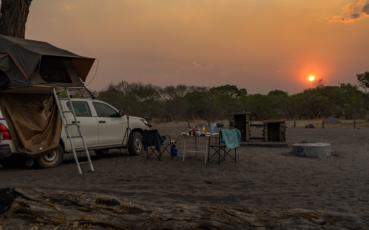 Savuti Campsite Botswana