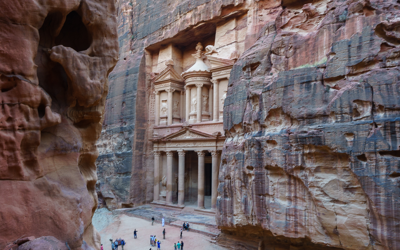 Schatzhaus Petra Jordanien