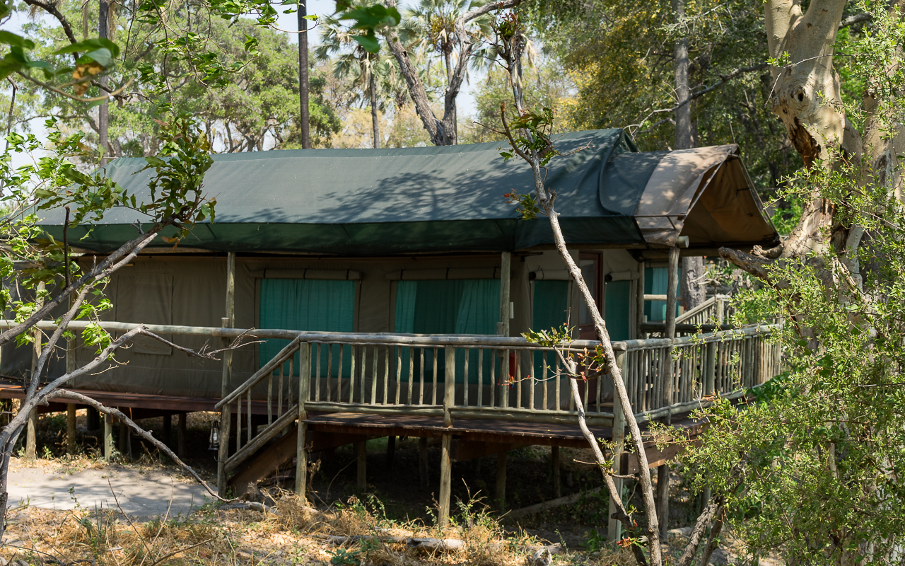 Okavango-Delta Moremi Crossing in Botswana