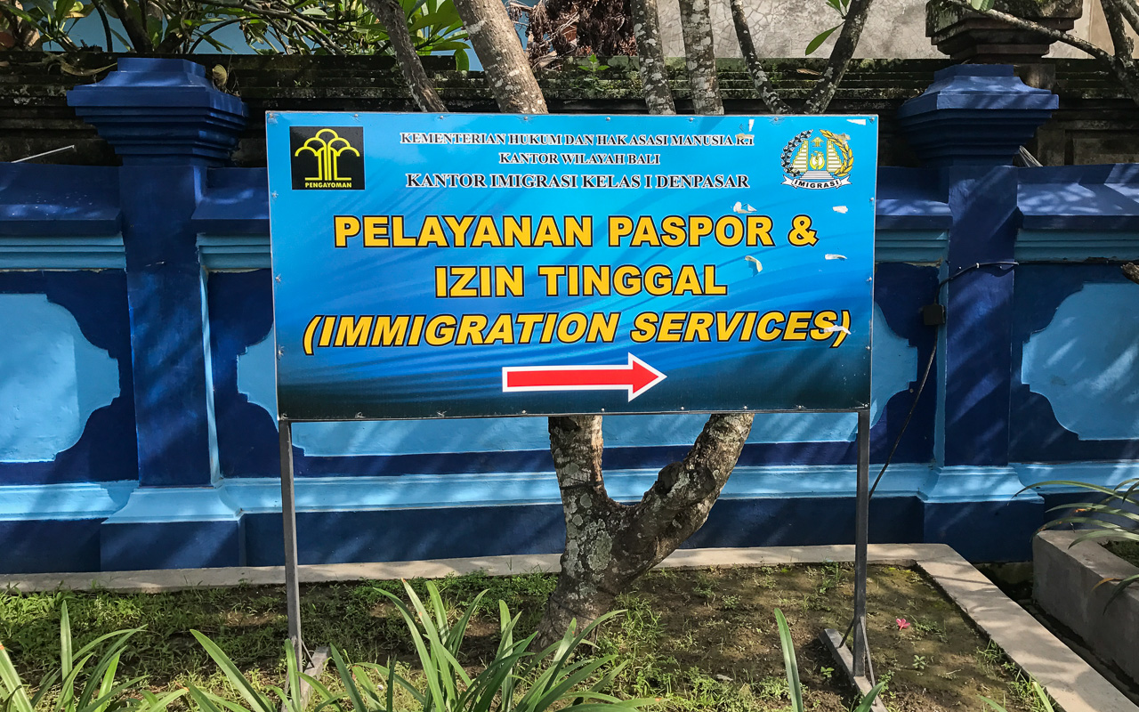Imigrasi Denpasar auf Bali zum Visum verlängern