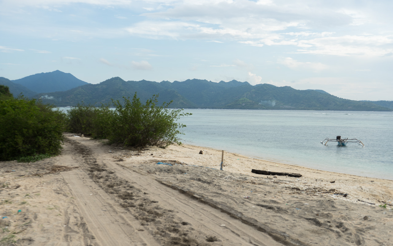 Gili Islands Fahrrad fahren