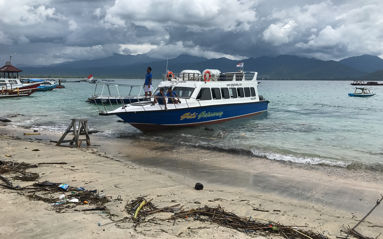 Mit dem Anbieter Gili Getaway per Speedboat auf die Gili Islands