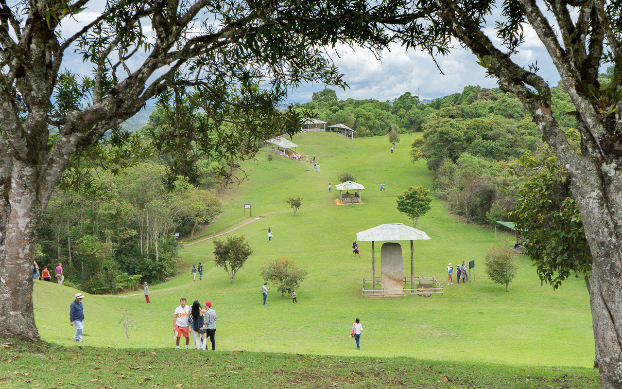 Kolumbien Reisebericht Alto de los Idolos in San Agustin