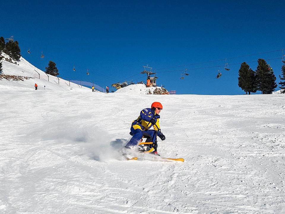 Trendsportart Snowbike mit Weltrekordhalter Hermann Koch