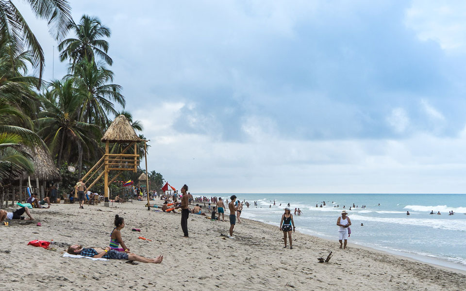 Backpacker Strand Palomino voll