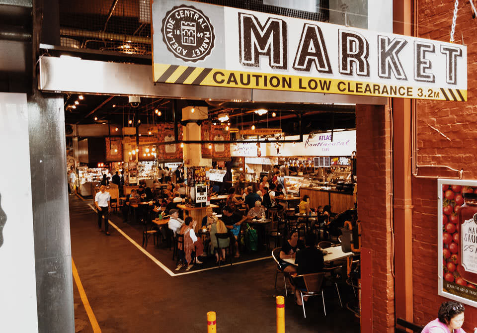 Adelaide Central Market Eingang