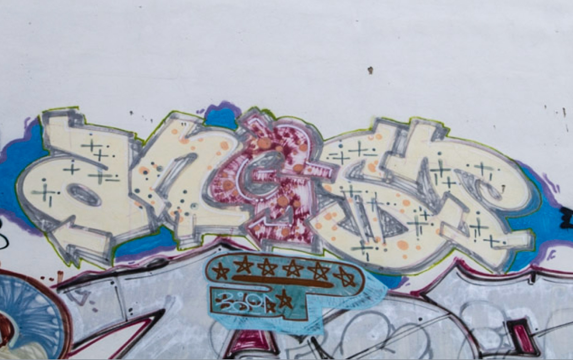 Berlin Street Art von CBS - Angst Graffiti