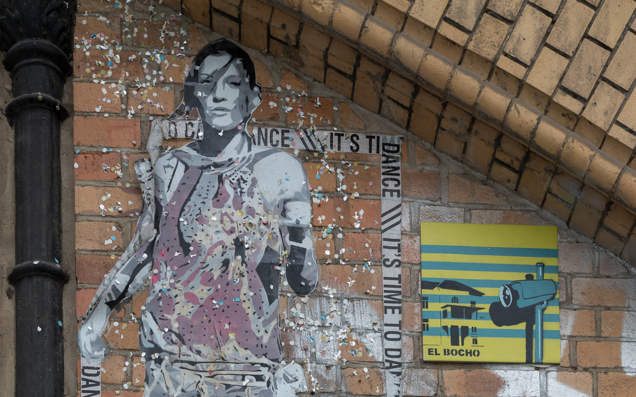 Berlin Street Art Time to dance