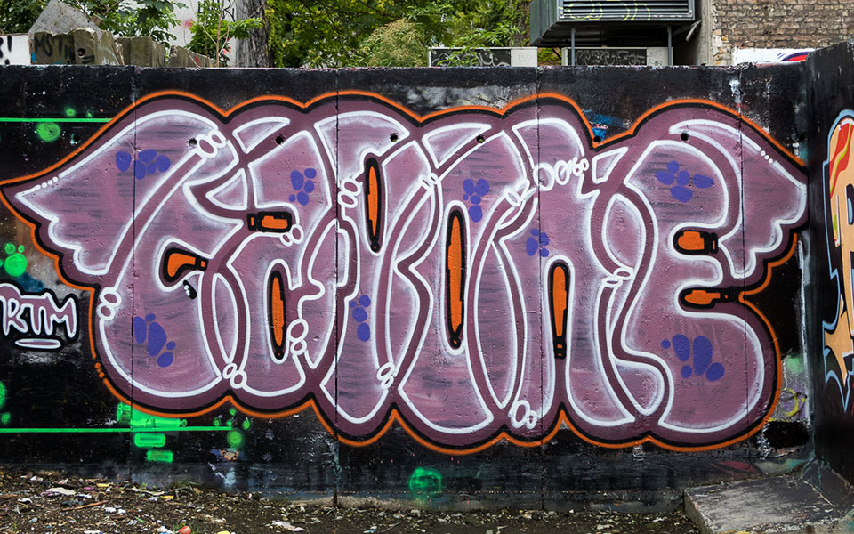 Graffiti im Prenzlauer Berg Berlin