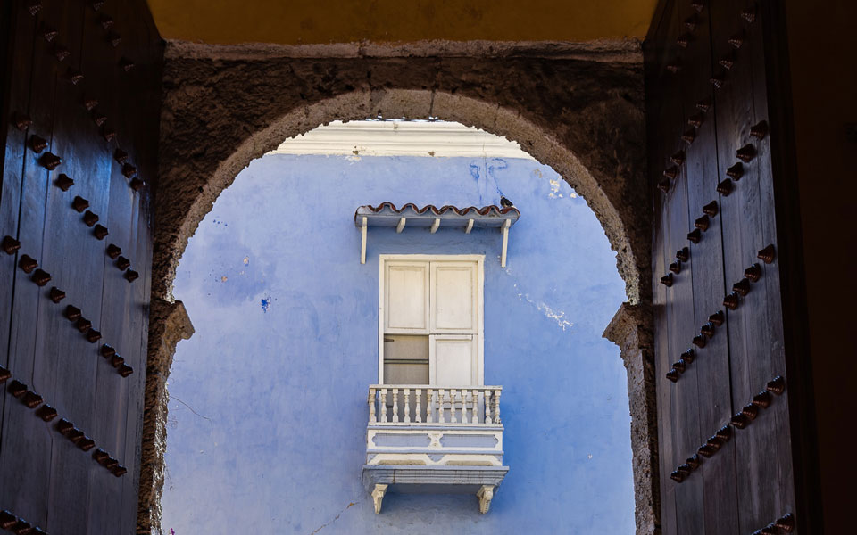 Ausblicke in Cartagena Kolumbien