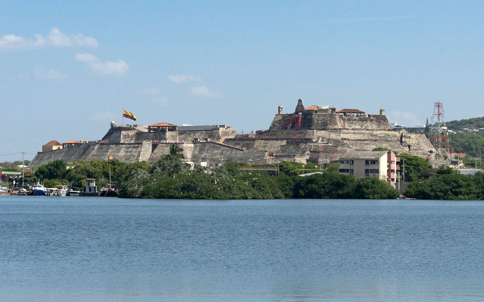 Castelo de san Felipe de Barajas in Cartagena