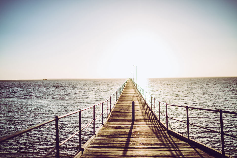 Ceduna Jetty Sonnenuntergang