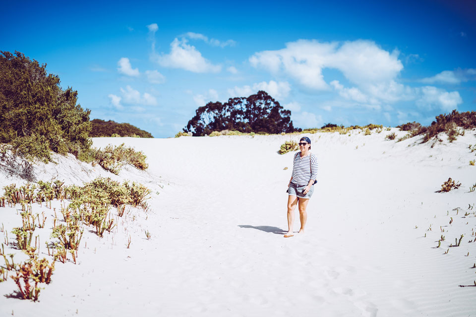 Eucla Dünen zum Strand