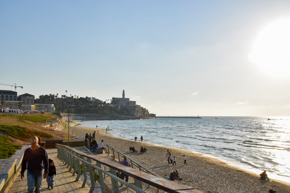 Strandpromenade in Tel Aviv