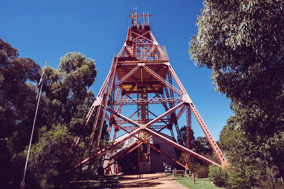 Kalgoorlie Aussichtsplattform Museum