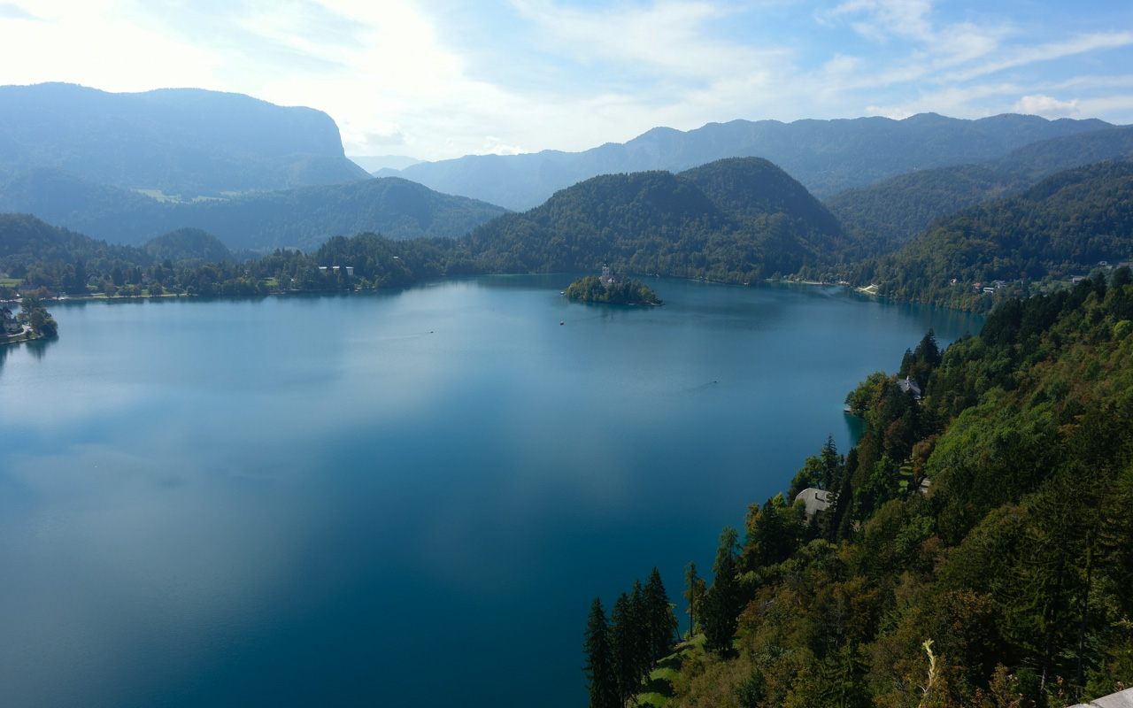 Slowenien Bleder See