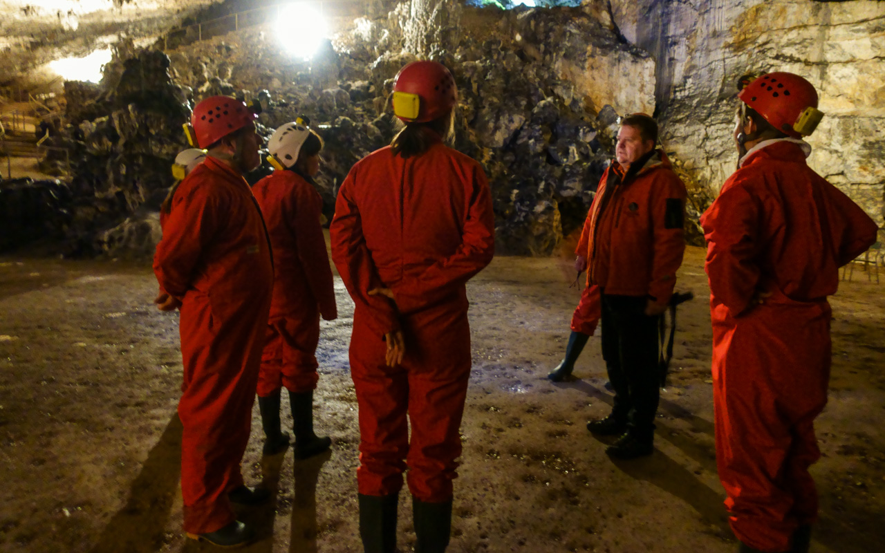 Slowenien - Wanderung durch die Postojna Höhle