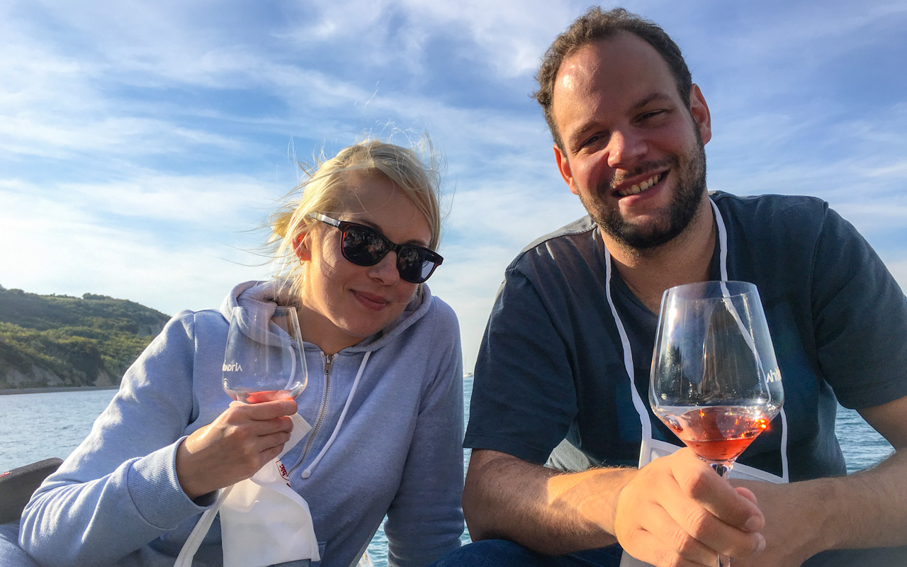 Slowenien Weinprobe in Izola