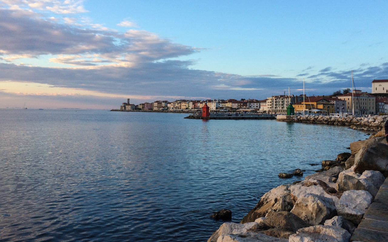 Slowenien Piran Bucht