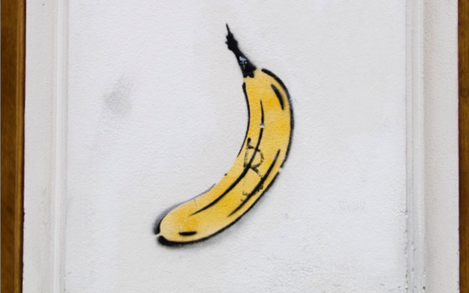 Thomas Baumgarten Bananen Street Art in Berlin