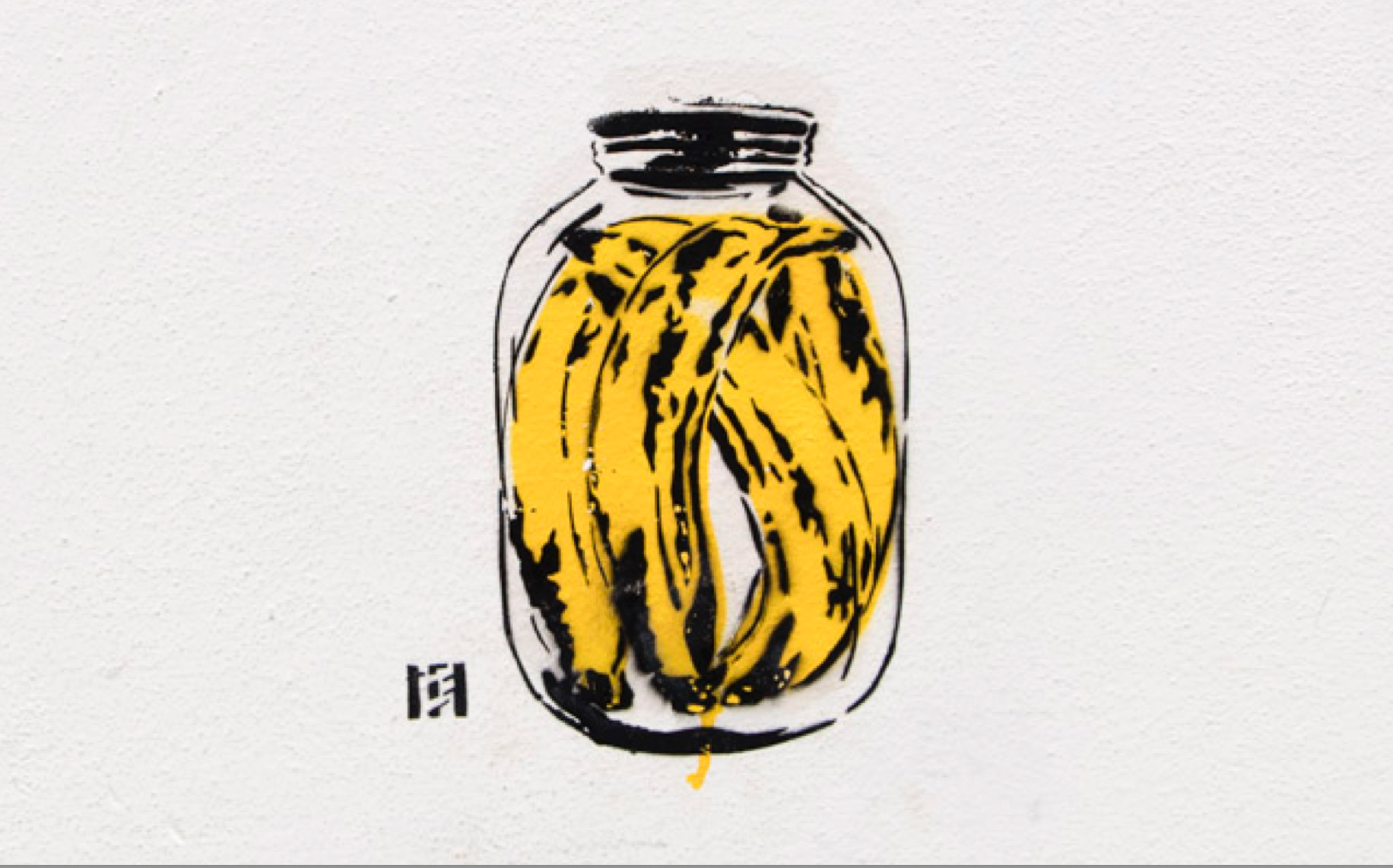 Thomas Baumgarten: Bananen an Galerien bedeuten: Gute Qualität!